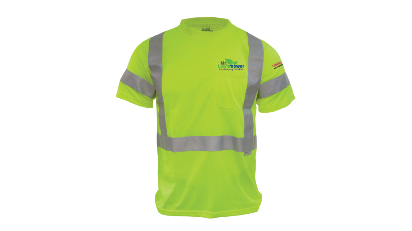 High Visibility Safety T-Shirt - Lightweight Hi-Vis Short Sleeve