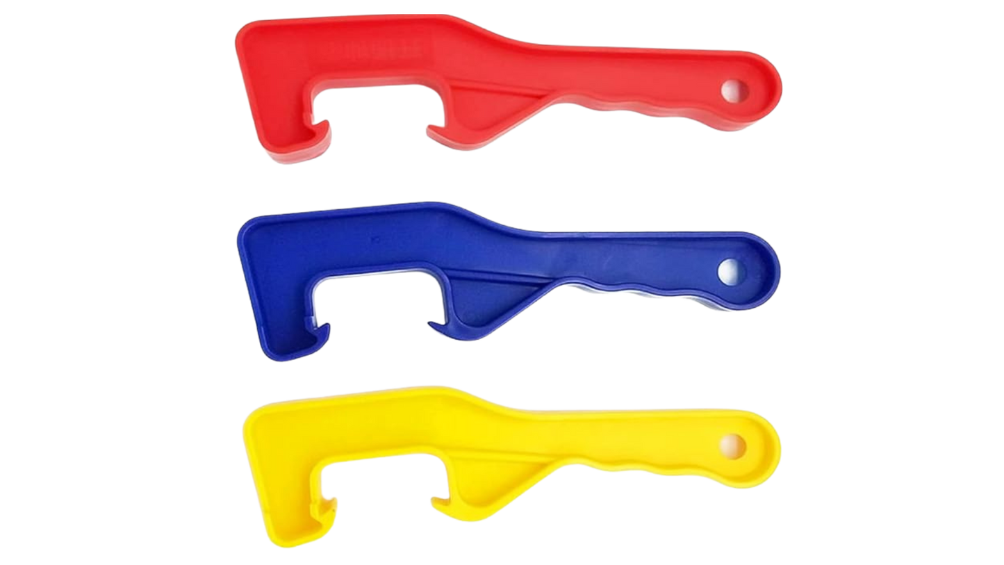Plastic 5 Gallon Pail Lid Opener - Bucket Lid Removal Tool