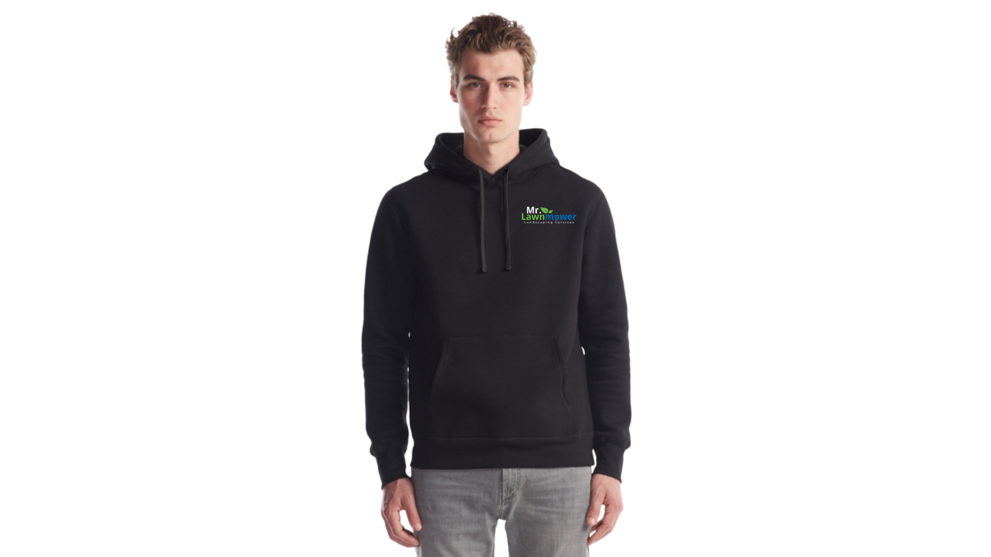 Mr. Lawnmower Embroidered Hoodie | Premium Fleece Sweatshirt