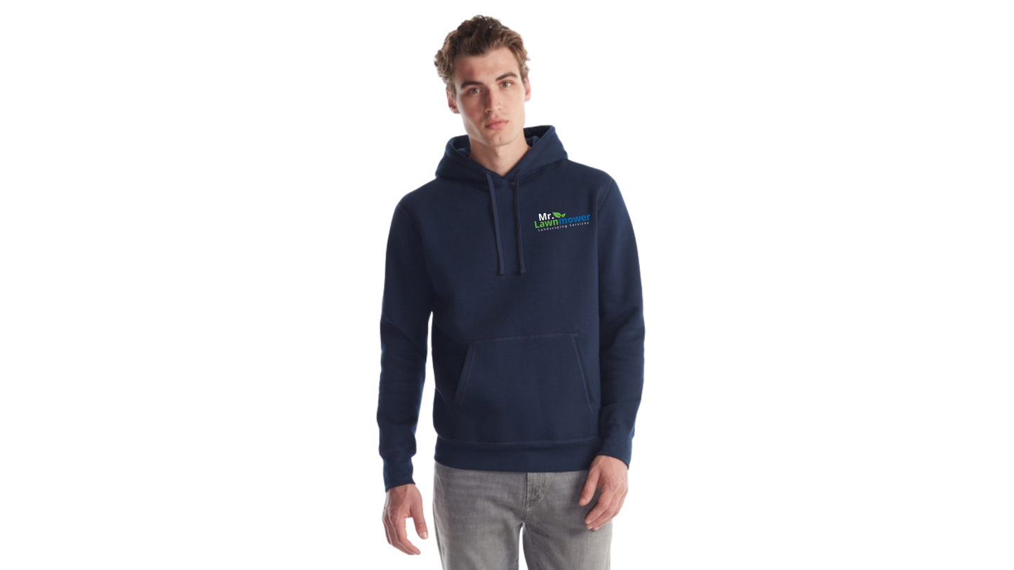 Mr. Lawnmower Embroidered Hoodie | Premium Fleece Sweatshirt